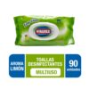 Toalla Desinfect Virutex Pouch Limon Paq 90 Und