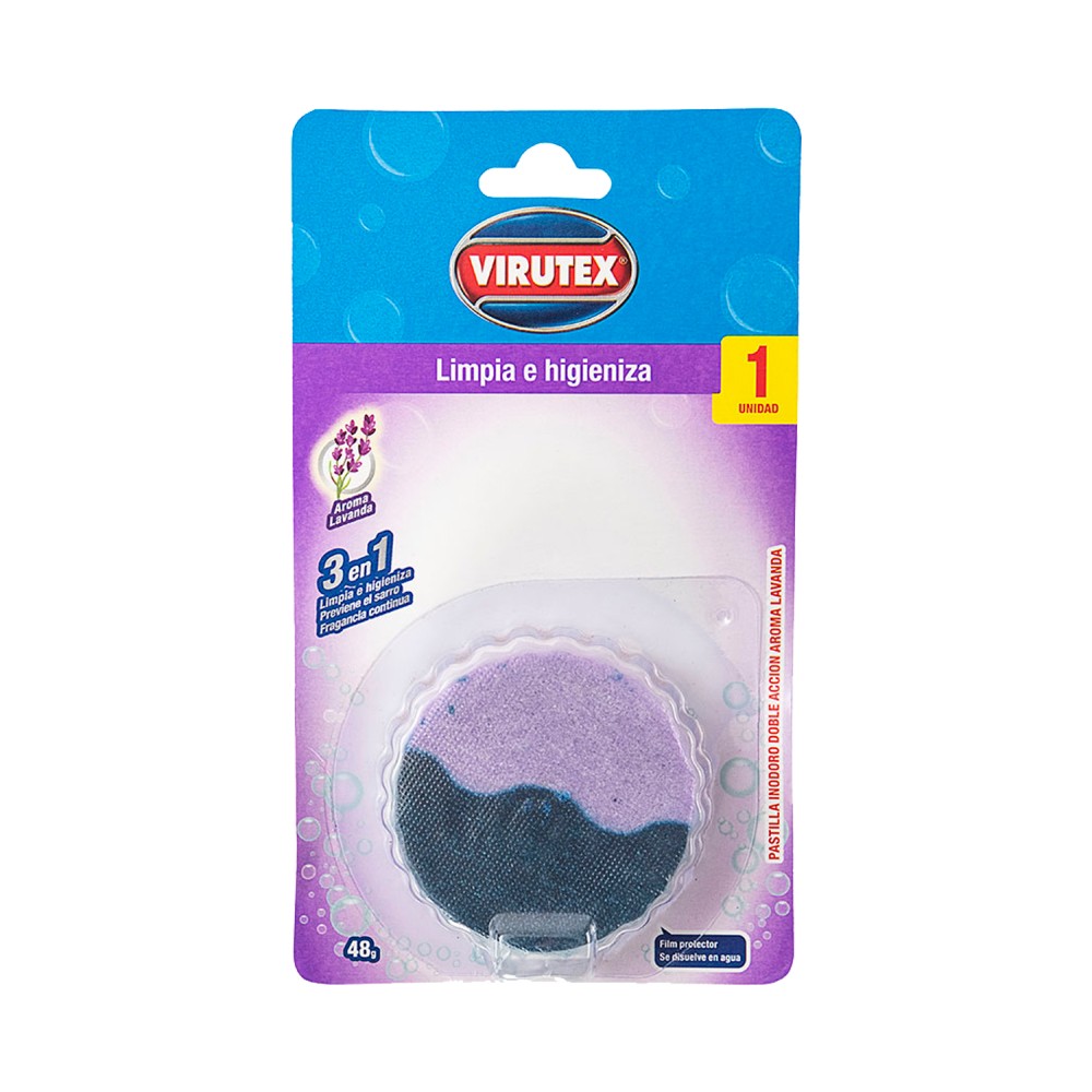 Limpiador Inodoro Virutex Estanque 1 Pastilla - Imagen 2