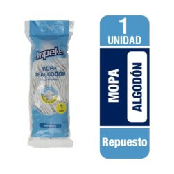 Repuesto Mopa Redonda Algodon Impeke