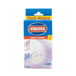 Alternative view of Pastilla Estanque Virutex C/Canasta Lavanda 3Und