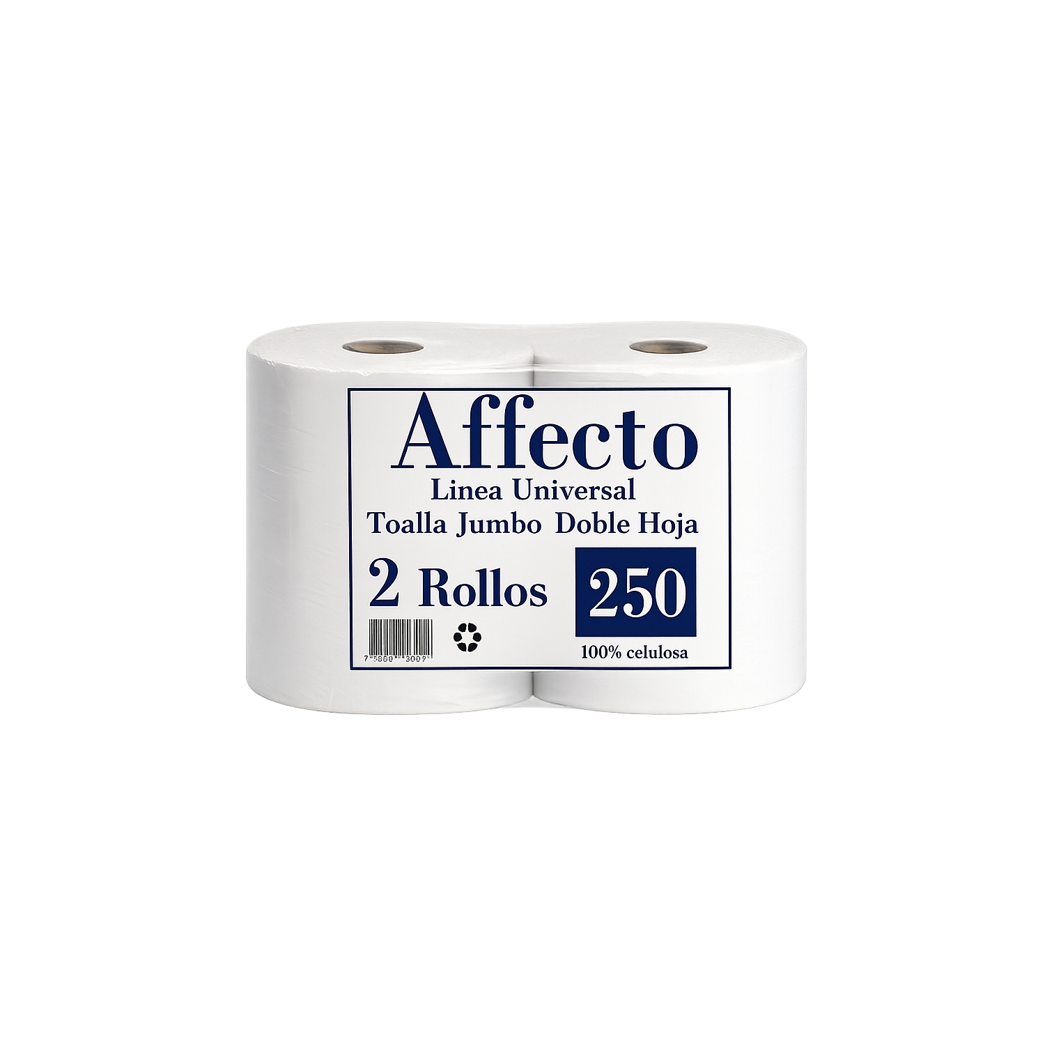 Toalla Papel D/H 250 mts x 2 Rollos