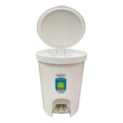 Alternative view of Basurero San Remo Beige c/pedal 13.5 Lts