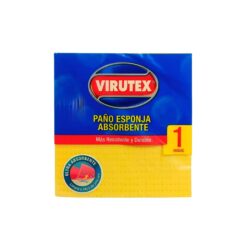 Paño Esponja  Absorbente Virutex Amarillo 1 Und Amarillo