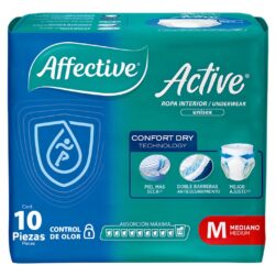Ropa Interior Para Adultos Active Unisex Talla M