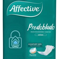 Pañales Para Adultos Descartables Affective Predoblado Talla Unica x 10 unidades