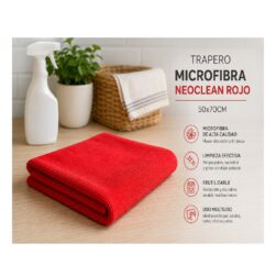 Alternative view of Trapero Microfibra Neoclean Rojo 50X70CM Unid