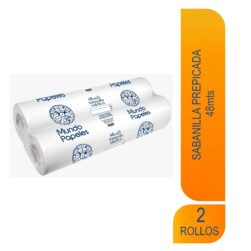 Sabanilla Prepicada Mundo Papeles 48 Mts Paq 2 Und