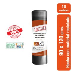 Bolsa Basura Ecoactiva Tremex 90x120 10 Unid