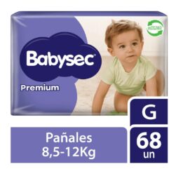 Babysec Premium Flexiprotect Pañales De Bebé 68 Un Talla G