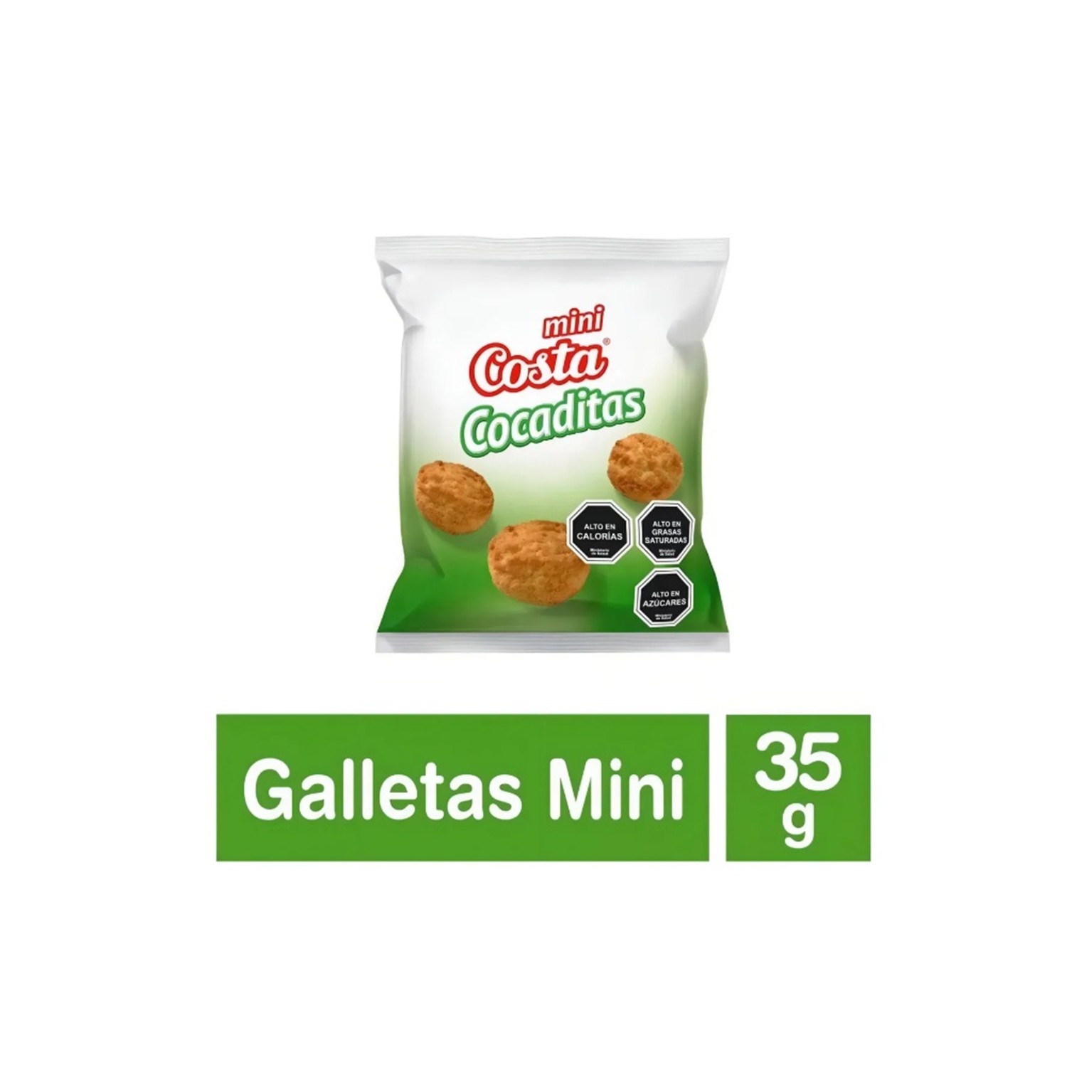 Galletas Mini Cocaditas 35gr Pack 2 Unidades