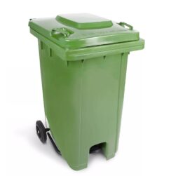 Alternative view of Basurero 120 lts c/Tapa - Verde