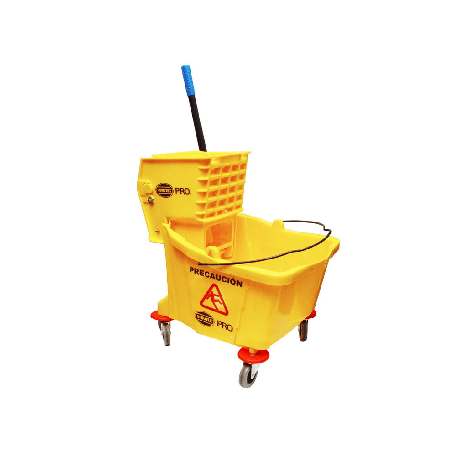 Carro Mopa Con Estrujador 36 litros Luster Profesional - Imagen 2