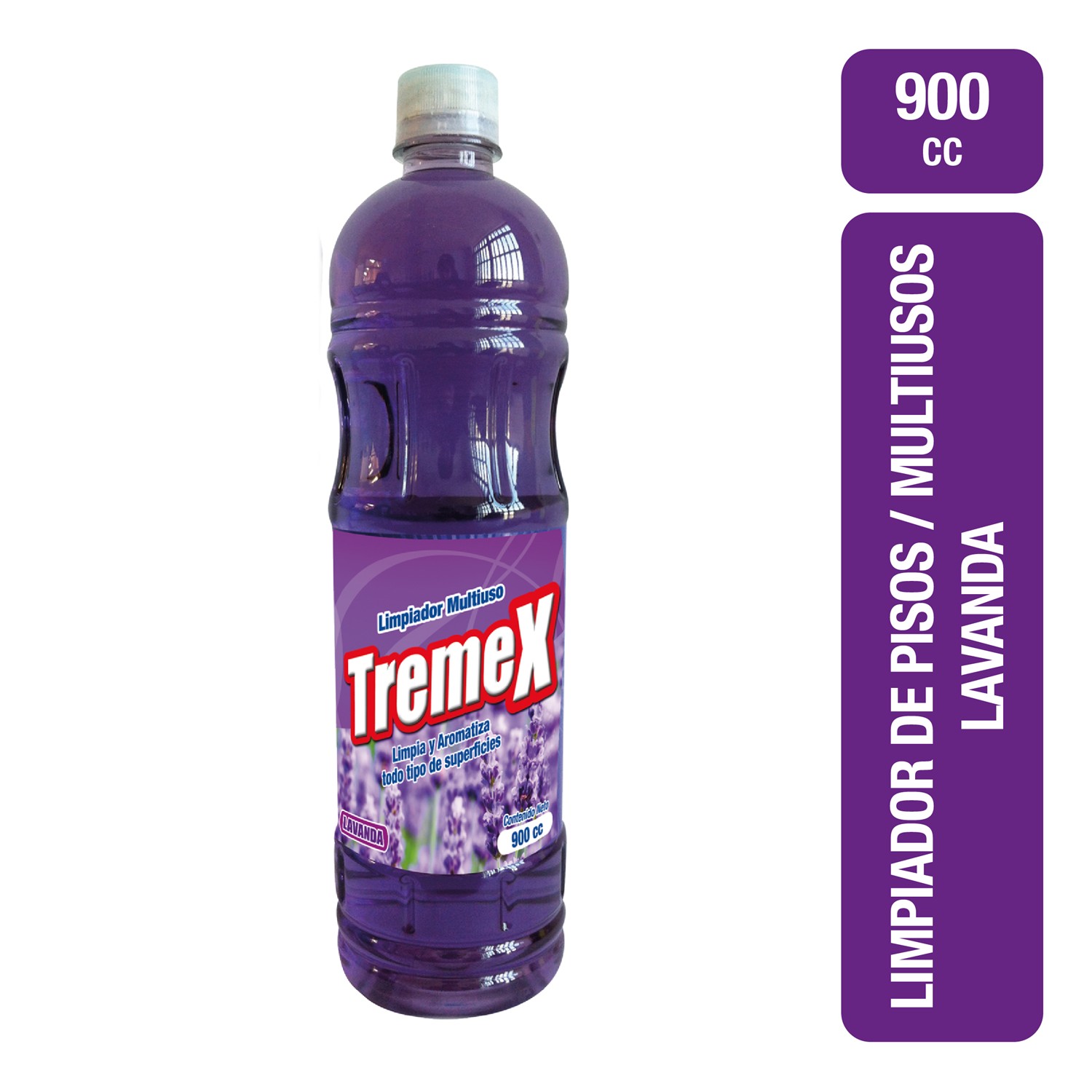 Limpiador De Piso Flotante 900 Cc Tremex - Lavanda