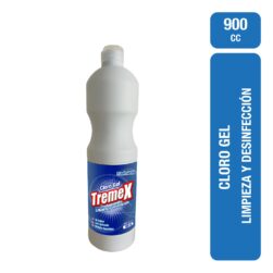 Cloro Gel Tremex Tradicional 900ml Limpieza Y Desinfección