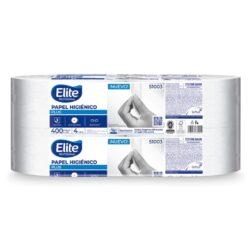 Alternative view of Papel Higiénico Elite Plus 400 mts Hoja Simple Pack 4 Rollos