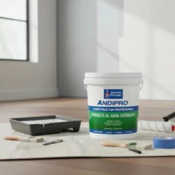 Alternative view of Esmalte Al Agua Sherwin Williams - Tineta 4 Gl Acabado Satinado Color Blanco