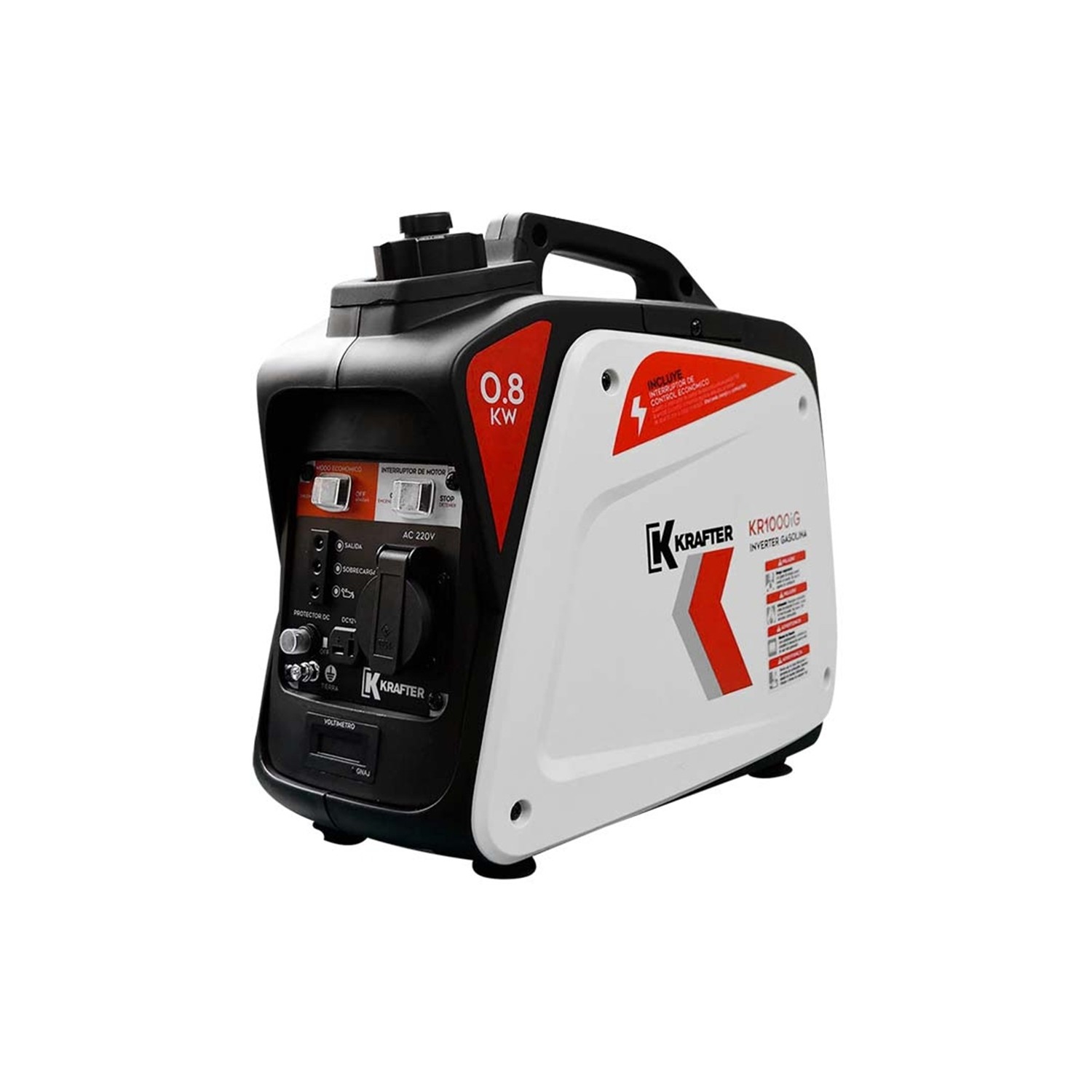 Generador Monofásico Inverter Krafter KR1000ig - Gasolina