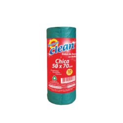 Bolsa Basura Clean 50x70 Cm Rollo X10 Unidades