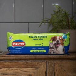 Alternative view of Trapero Húmedo Pets Virutex 12 Hojas Aroma Limón