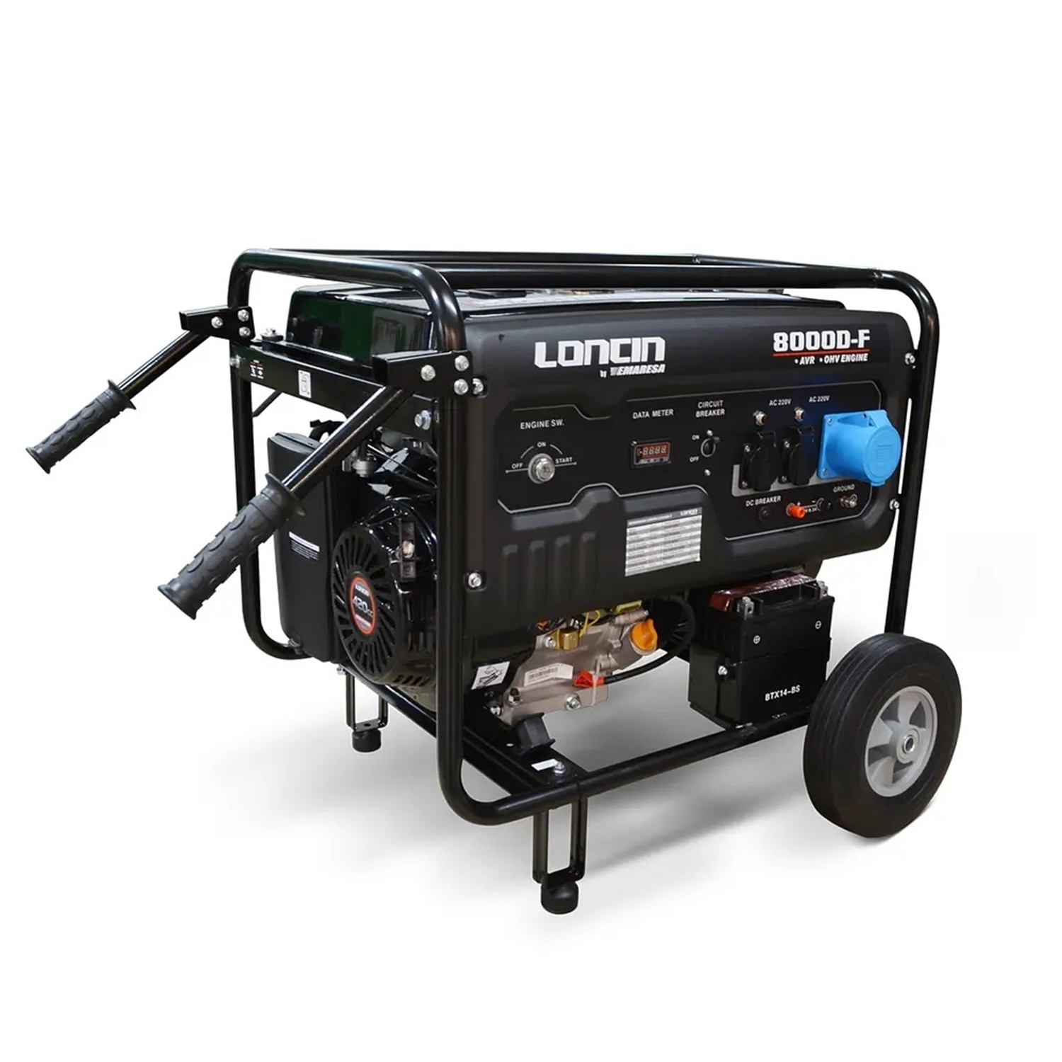 Generador Loncin LC8000DC 7kVA - Gasolina - Imagen 2