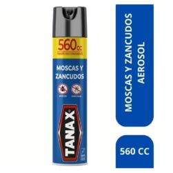 Aerosol Insecticida Tanax Moscas y Zancudos 560CC