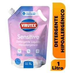 Detergente Líquido Piel Sensible Virutex 1 Litro Doypack