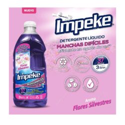 Alternative view of Detergente Líquido Impeke Flores Silvestres 3l Biodegradable Stain Remover