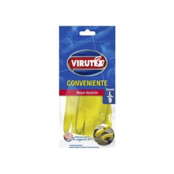 Guantes Conveniente Talla L    Virutex Amarillo