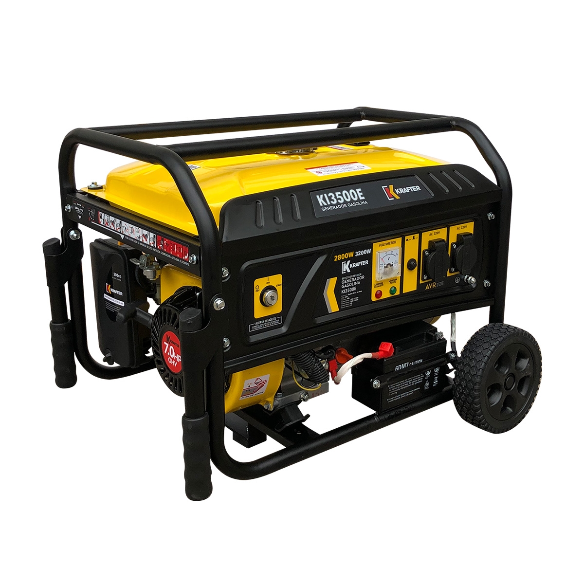 Generador Krafter Ki3500e 2,8kVA - Gasolina