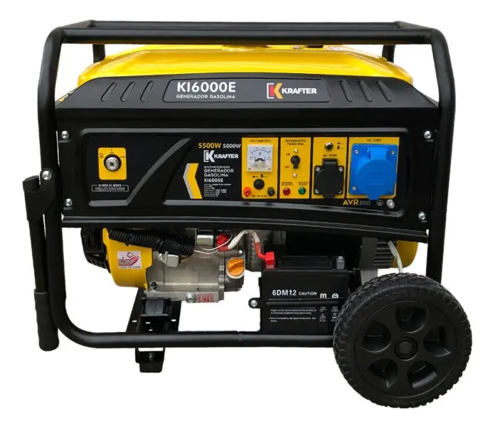 Generador Portátil Krafter Ki6000e 5.5 Kw