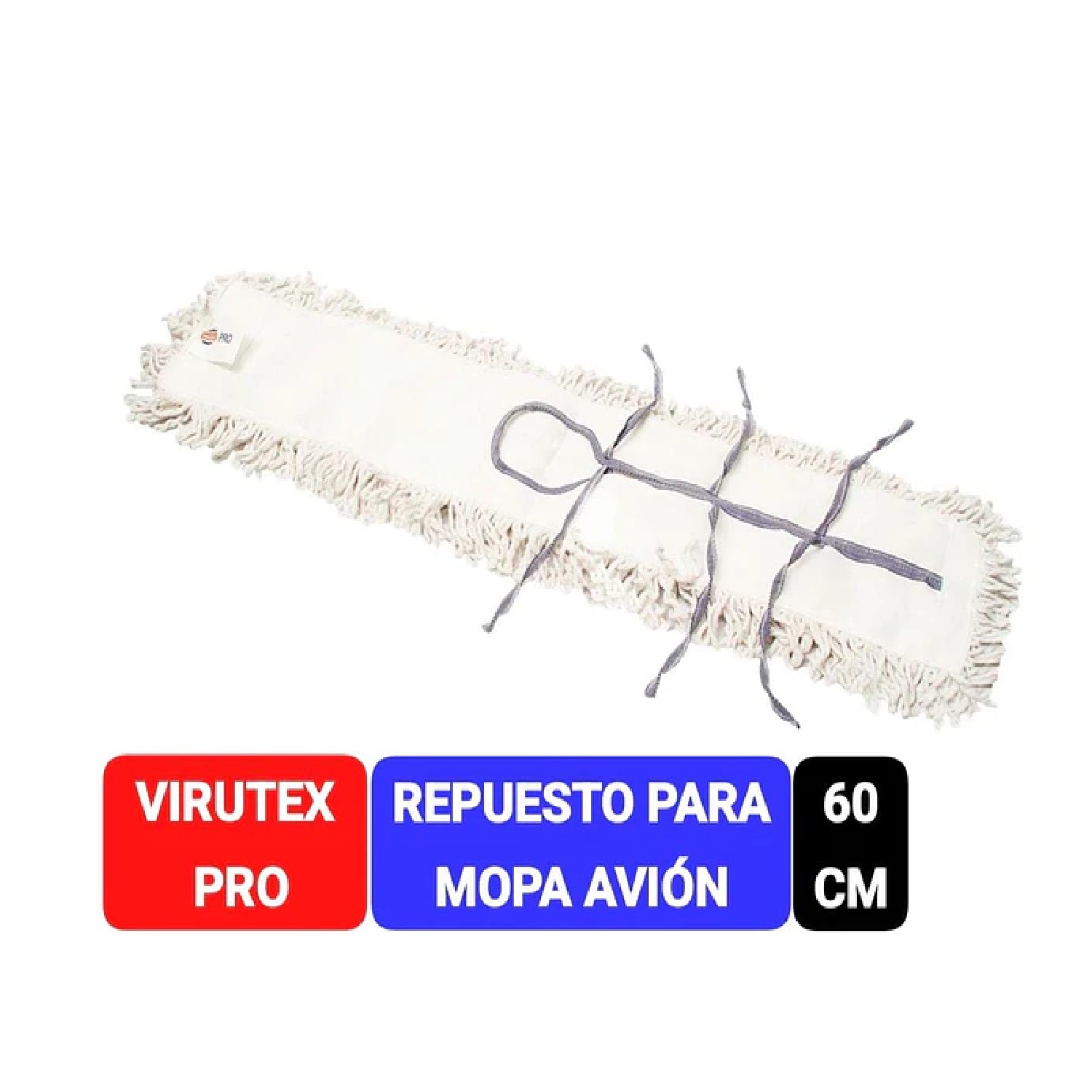 Repuesto Mopa Avión Virutex 60cm