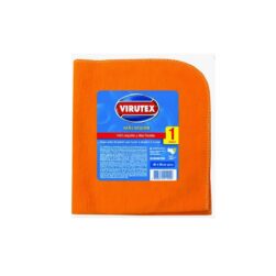 Paño Virutex Género Naranjo 45x50 Cm Calidad Para Sacudir Naranja