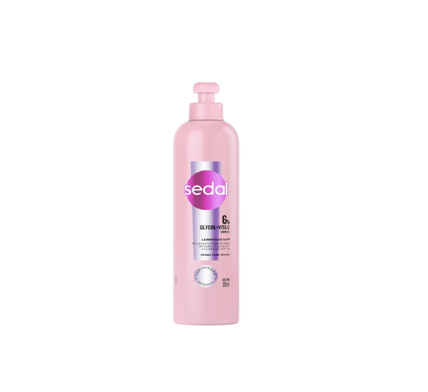 Crema Para Peinar Sedal Luminous Uv 300ml