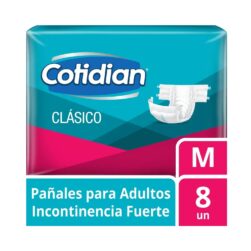Alternative view of Pañales Para Adultos Cotidian Clásico Talle M 8unidades Mediano