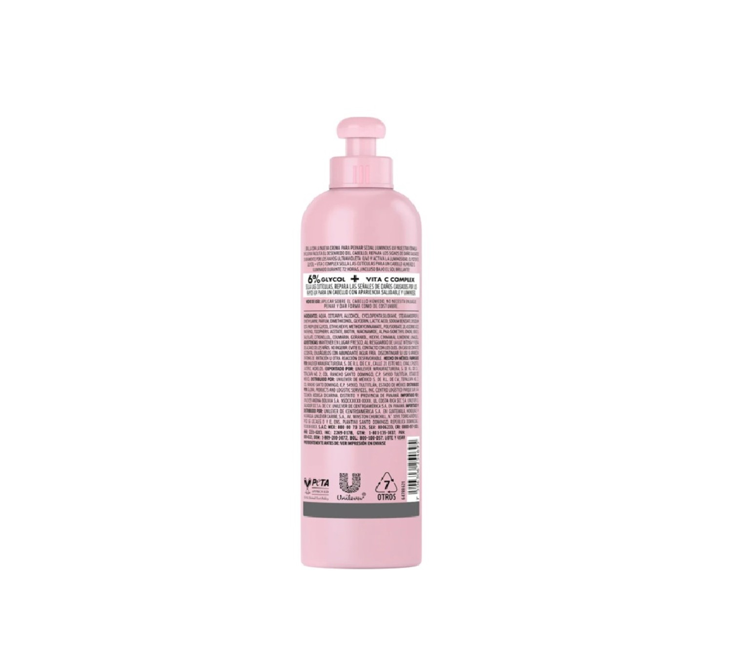 Crema Para Peinar Sedal Luminous Uv 300ml - Imagen 2
