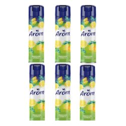 Pack x6 - Arom Desodorante Aerosol Frescura Citrica 225g