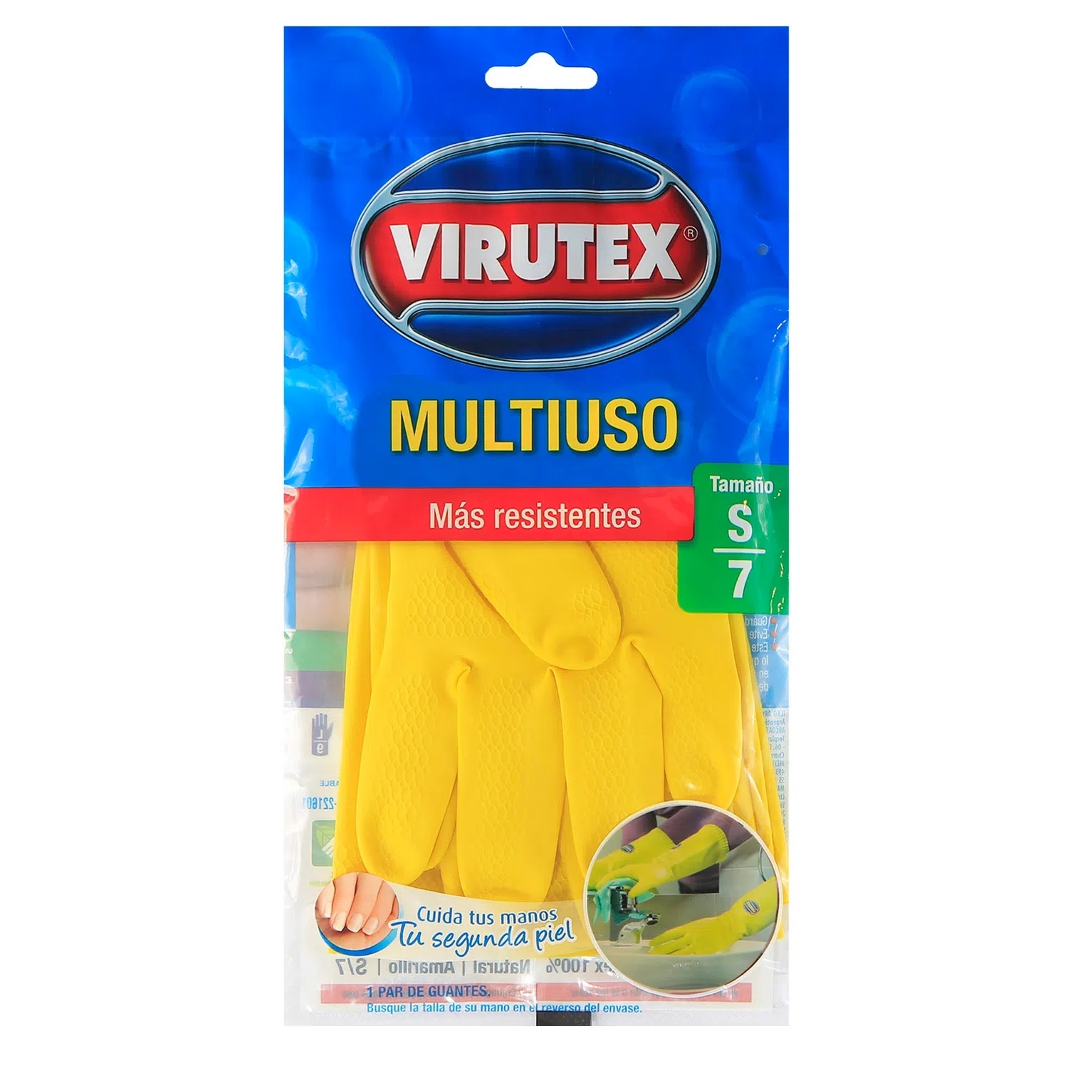 Guantes Multiuso Talla S Virutex