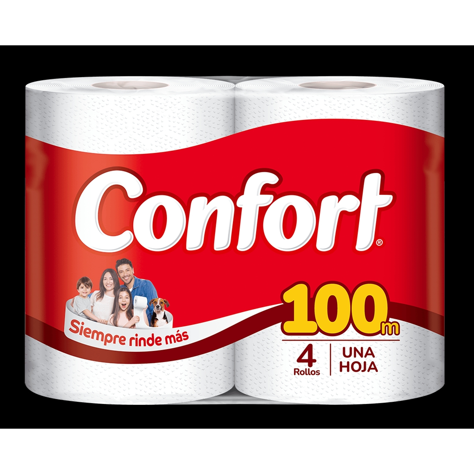 Papel Higiénico Confort Max 4 Un 100 Mt - Imagen 2