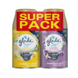 Glade Automático Recarga Twin Vainilla & Lavanda 2 Unidades