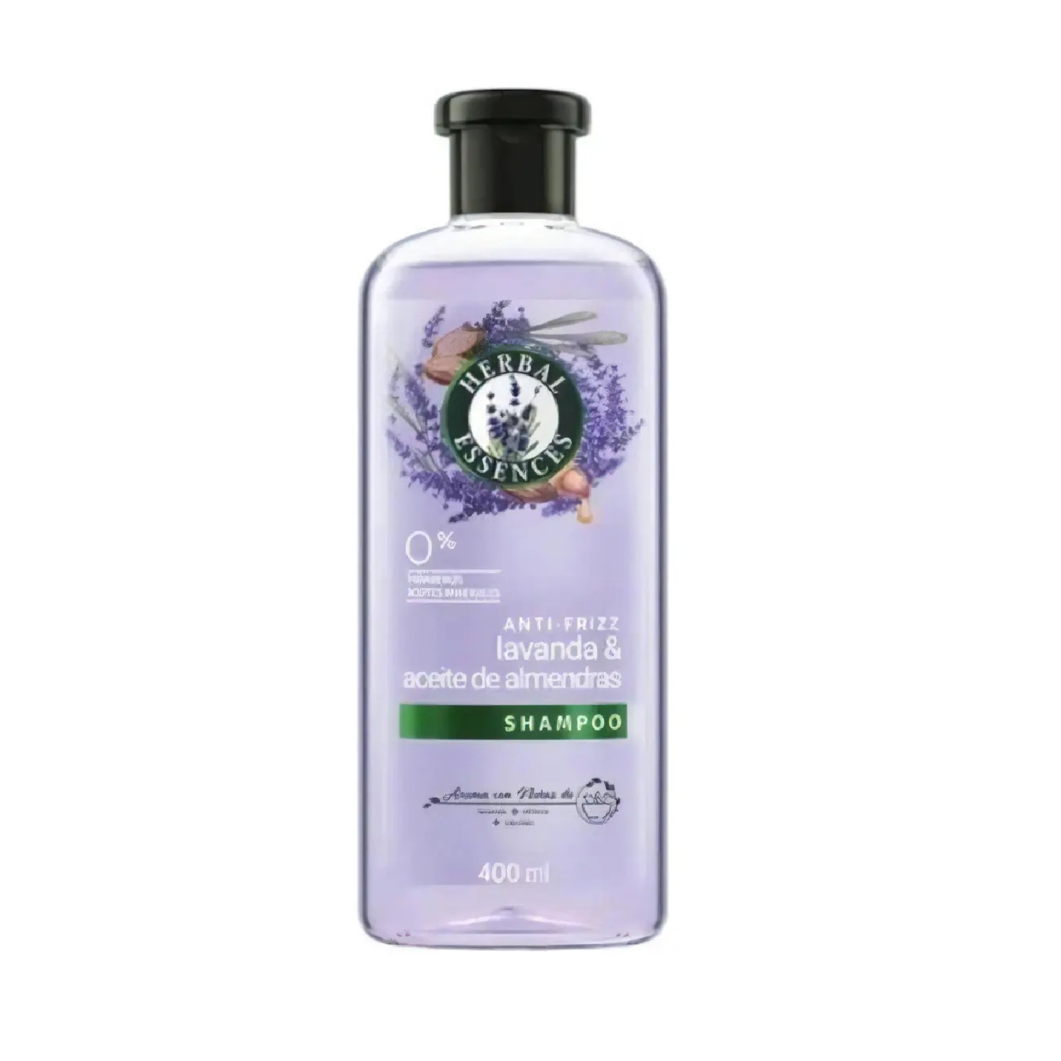 Shampoo Herbal Essences Antifrizz Lavanda & Aceite De Almendras 400 Ml