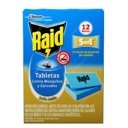 Alternative view of Raid 12 Tabletas Rápida Acción Contra Mosquitos Zancudos