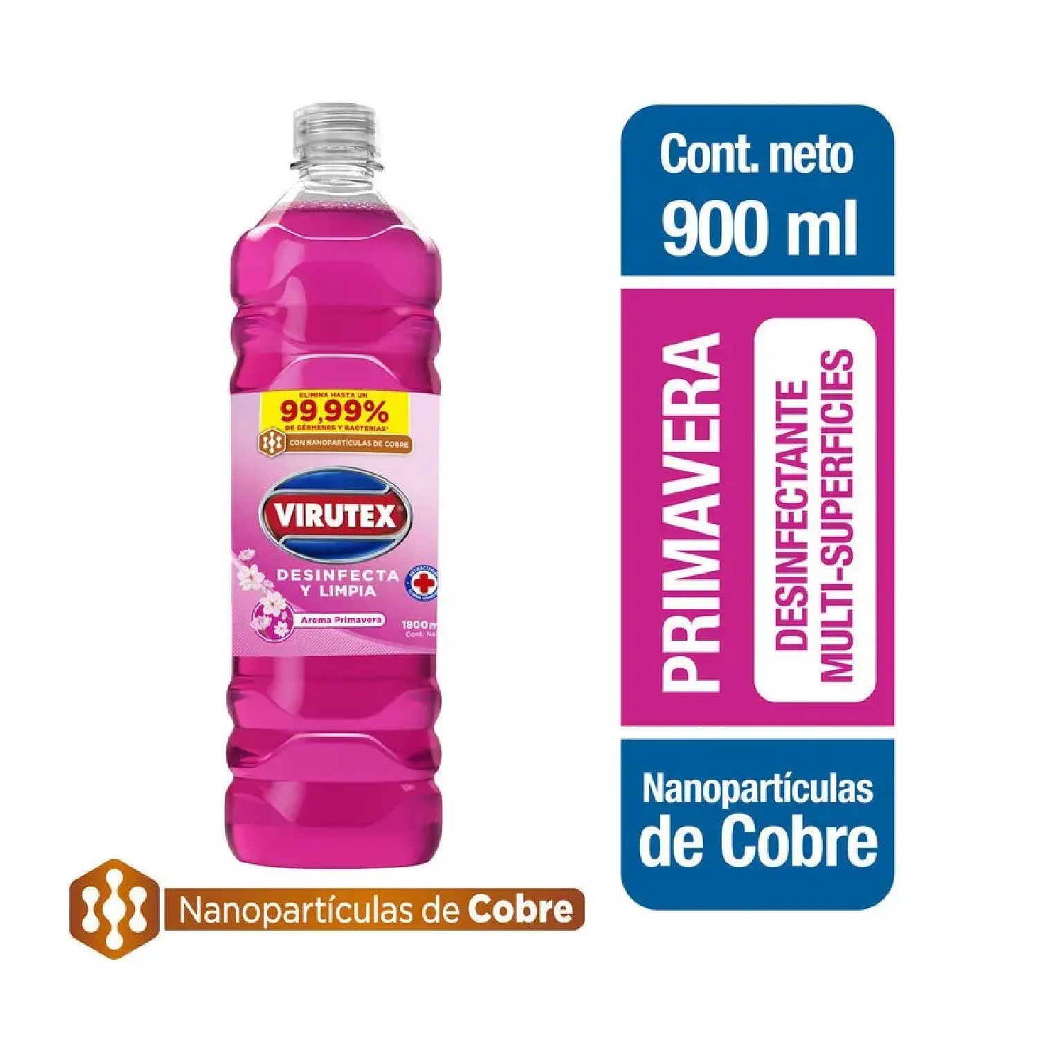 Limpiador Virutex Virutex Primavera En Botella