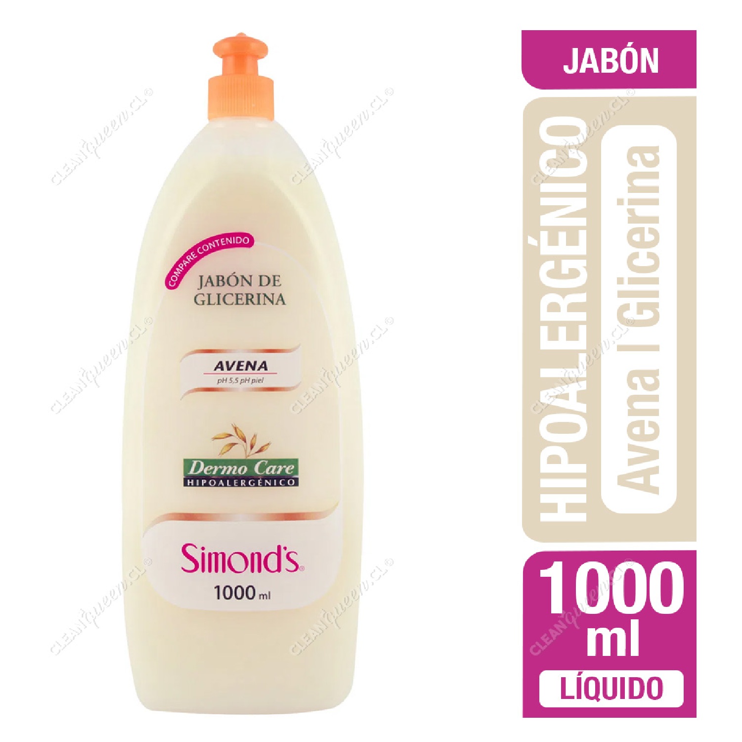 Jabón Líquido Simond’s Dermo Care Avena 1 L