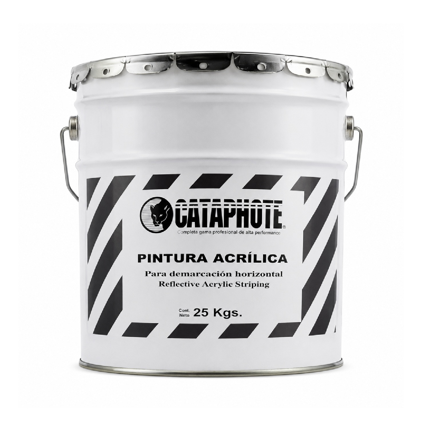 Pintura Alto Tráfico Cataphote Acrílica Base Solvente Blanca 25 kg