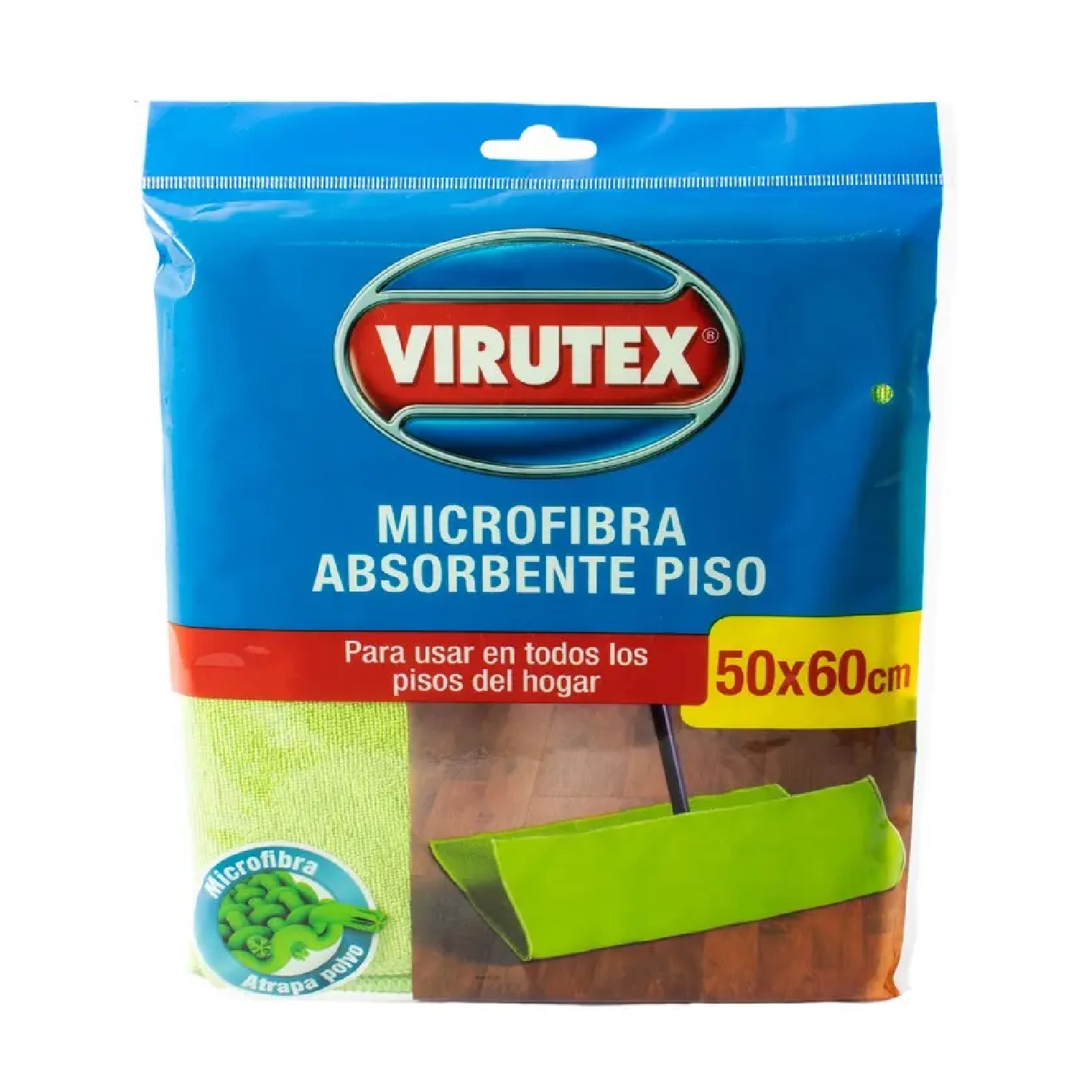Trapero Microfibra X1 Atrapa Polvo 50x60 Cm Virutex