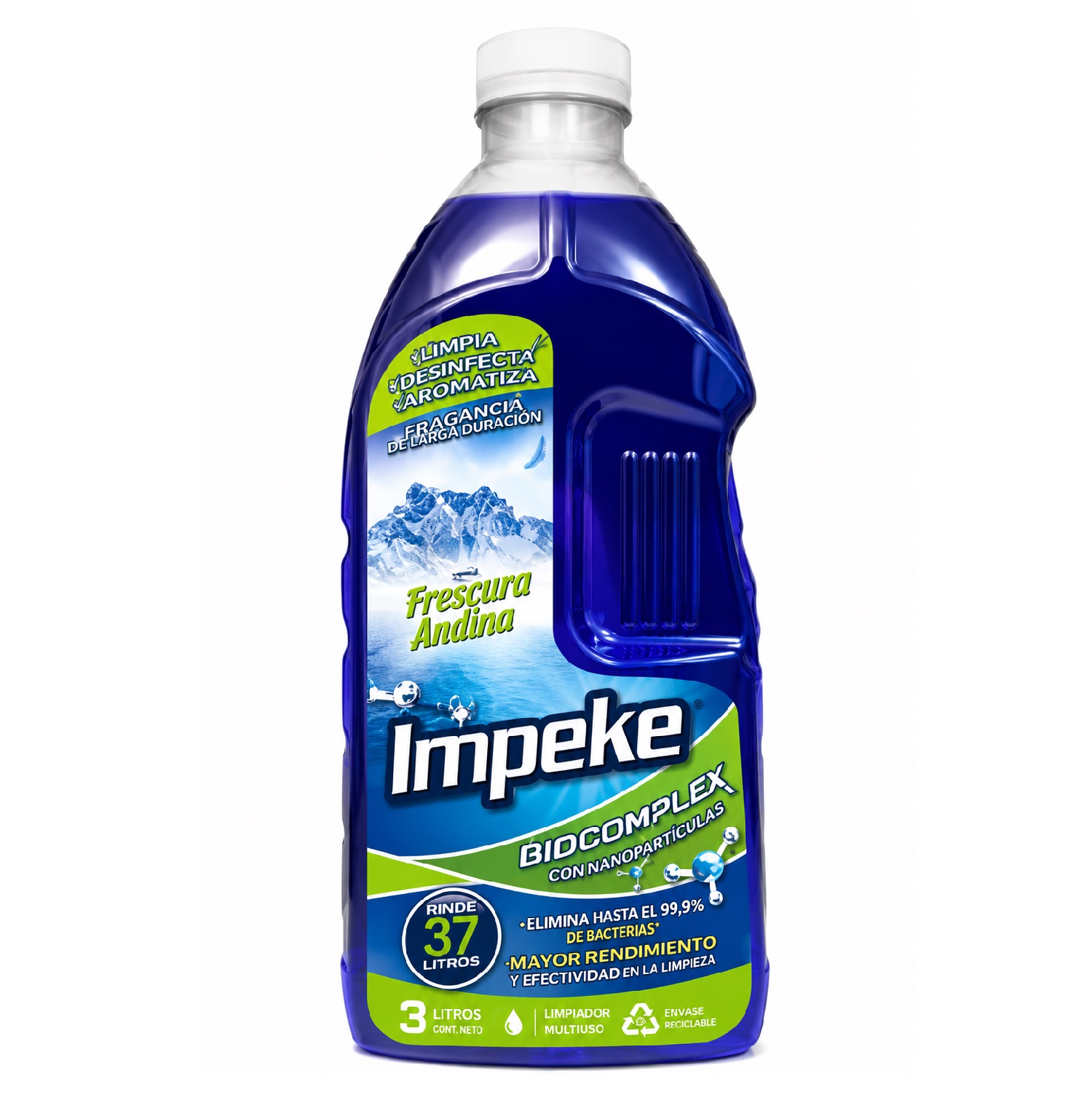 Detergente Líquido Impeke Frescura Andina 3 Litros - Imagen 2