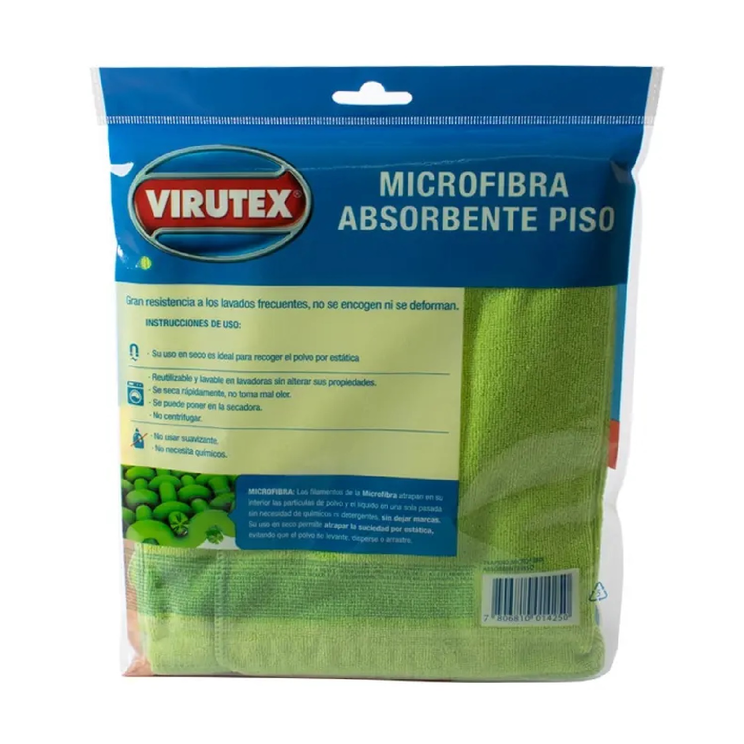 Trapero Microfibra X1 Atrapa Polvo 50x60 Cm Virutex - Imagen 2