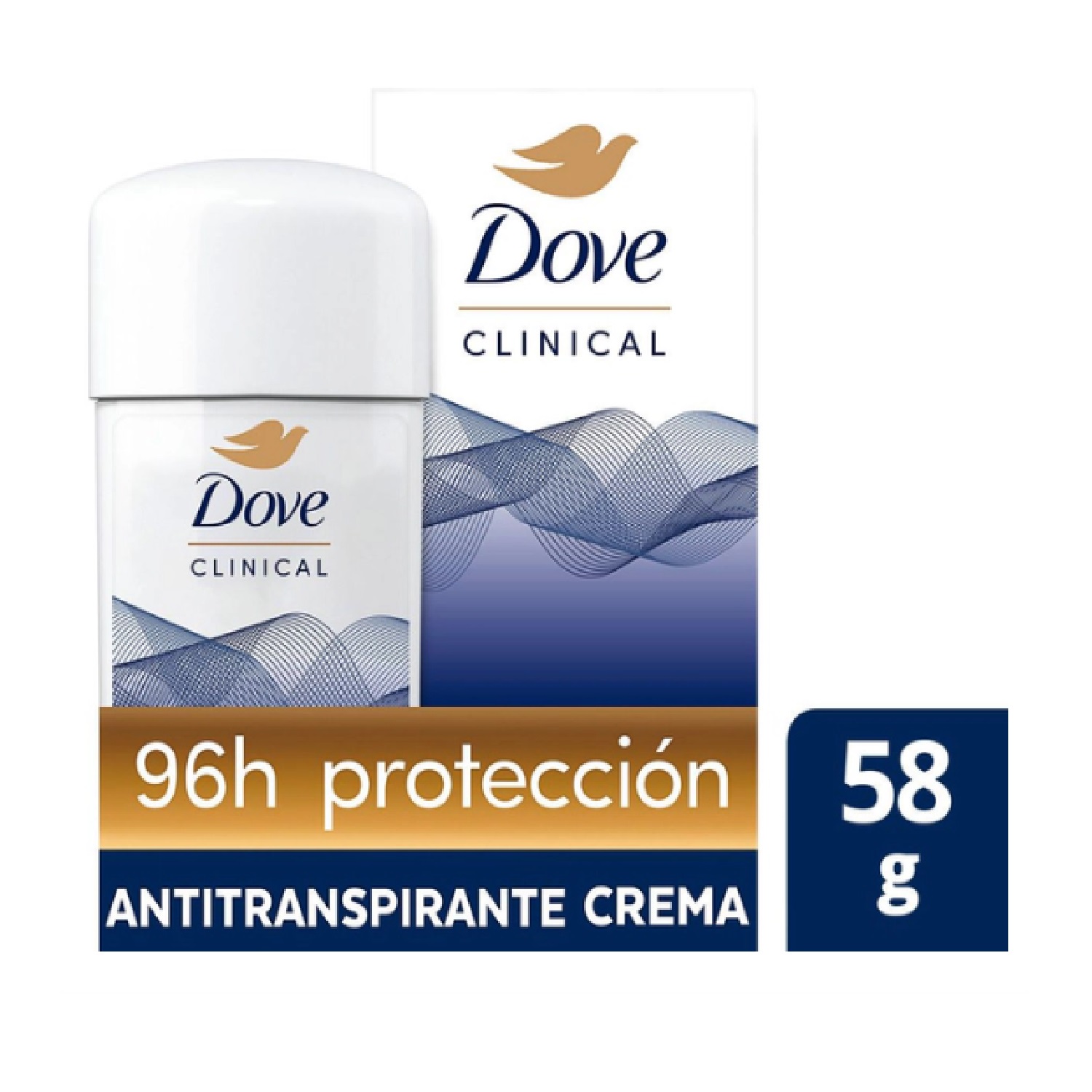Antitranspirante En Crema Dove Clinical Proteccion 58g