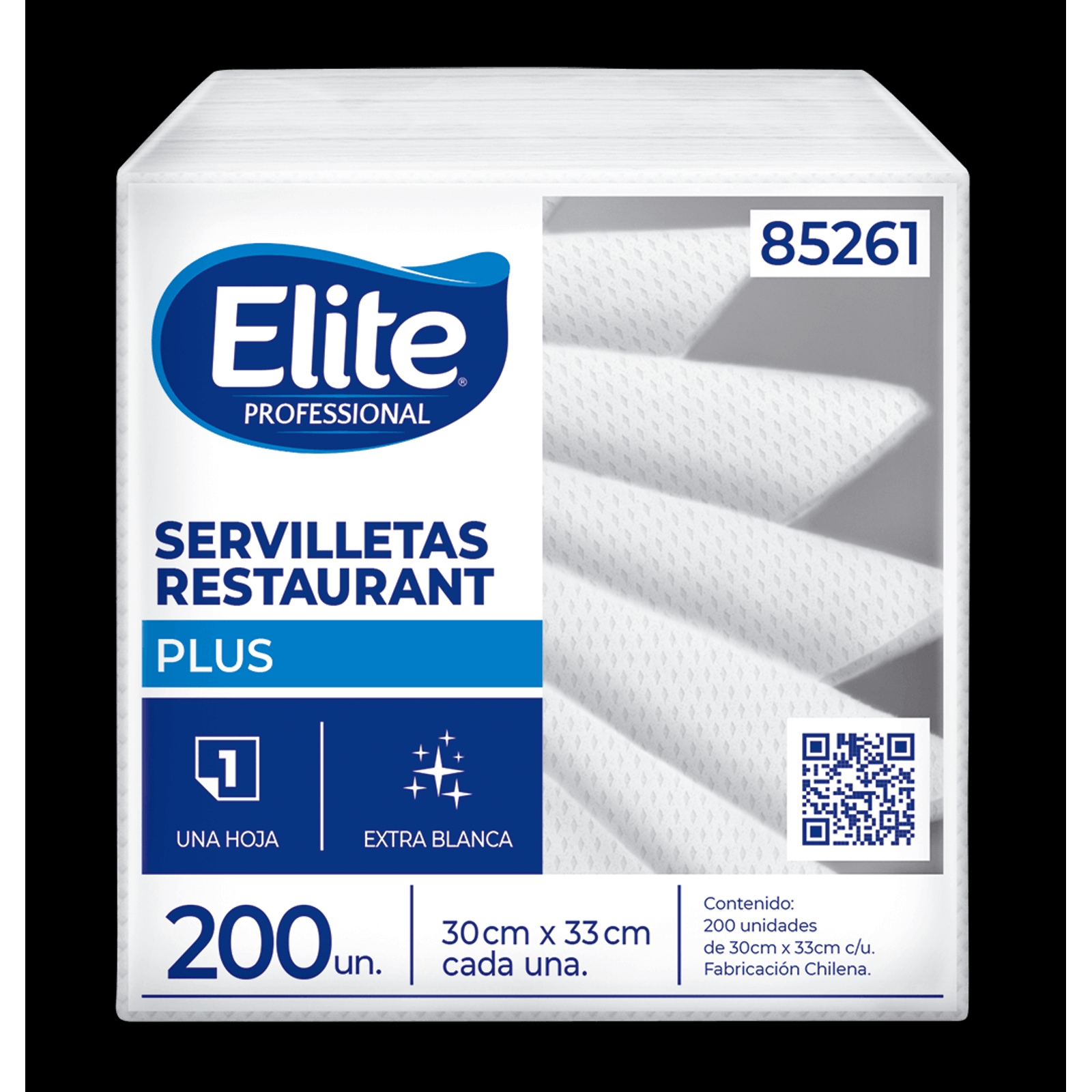 Servilleta Elite H/s 30x33cm 200h Paq 200 Hjs - Imagen 2
