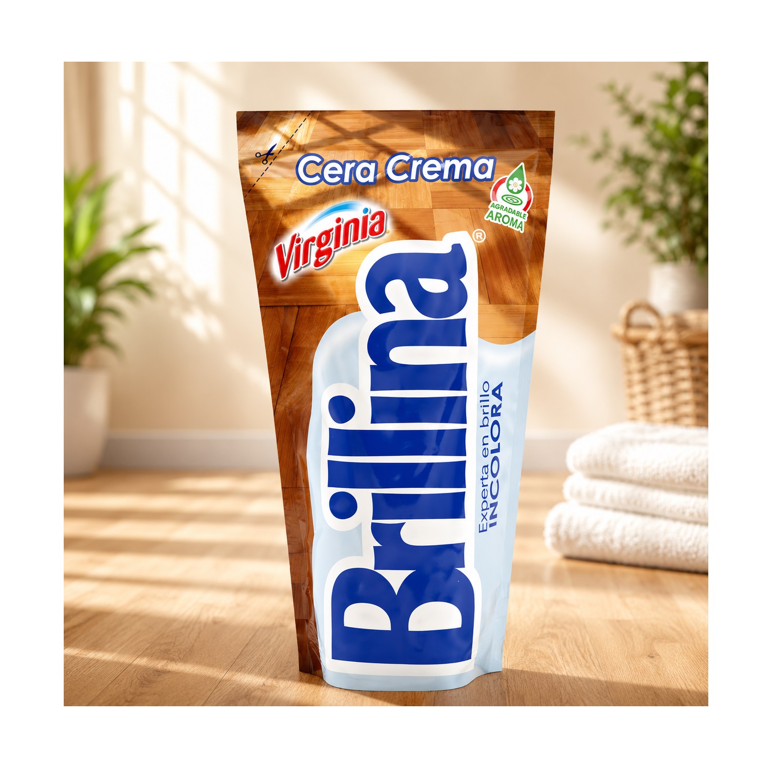 Cera Crema Brillina Incolora D/P 340ML - Imagen 2